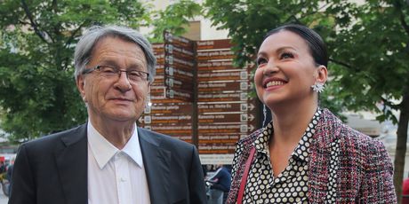 Ćiro Blažević i Nina Badrić