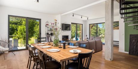 Modern Alpine Monsalbius Chalet - 22