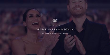 Nova web stranica princa Harryja i Meghan Markle