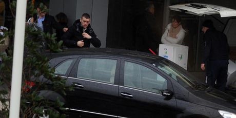 2010. Split: Stipe Pletikosa došao po suprugu i dijete u splitsko rodilište