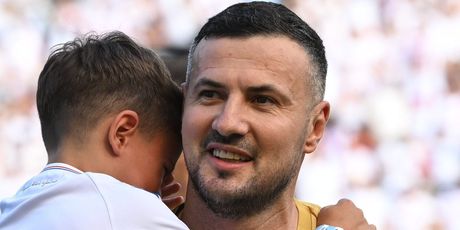 Danijel Subašić sa sinom