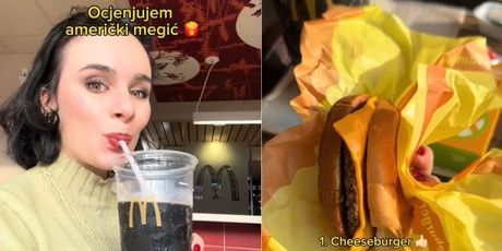 Nina Skočak u McDonald'su