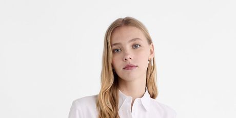 STRADIVARIUS: Bijela mini haljina