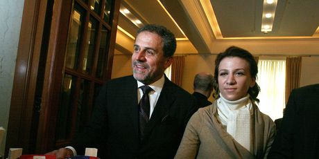 Milan Bandić s kćeri Anamarijom