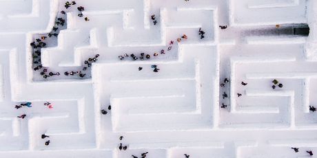 Najveći snježni labirint na svijetu