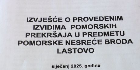 Odgovornost za nesreću trajekta Lastovo - 4