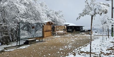 PP Grabovača pod snijegom