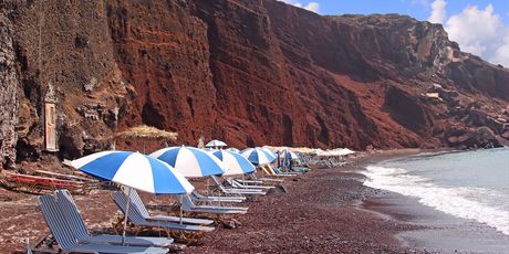 Crvena plaža na Santoriniju - 2