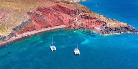 Crvena plaža na Santoriniju - 5