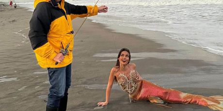 Bill Belichick i Jordon Hudson