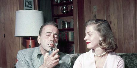 Humphrey Bogart i Lauren Bacall - 1