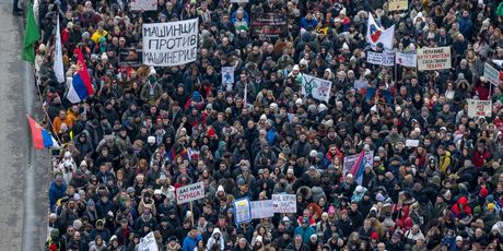 Skup u Kragujevcu u znak podrške studentskim blokadama - 1