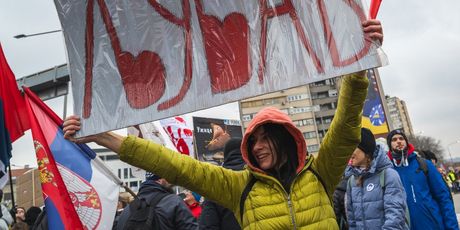 Skup u Kragujevcu u znak podrške studentskim blokadama - 6