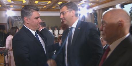 Andrej Plenković i Zoran Milanović