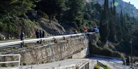 Stijena pala na vozilo na magistrali pored Dubrovnika - 6