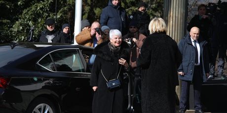 Jadranka Kosor na inauguraciji Zorana Milanovića