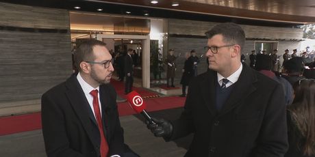 Tomislav Tomašević i Hrvoje Krešić, reporter Dnevnika Nove TV - 3