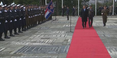 Hrvatska vojska na inauguraciji - 3