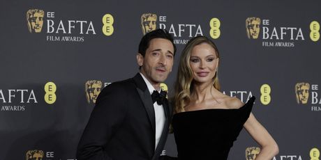 Georgina Chapman i Adrien Brody - 1