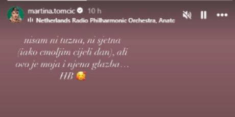 Martina Tomčić na Instagramu - 2