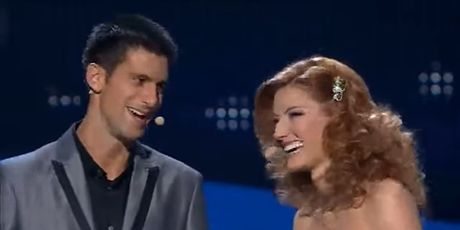 Novak Đoković na Eurosongu 2008. - 3