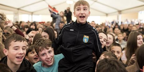 Doček brončanih rukometaša u Ljubuškom