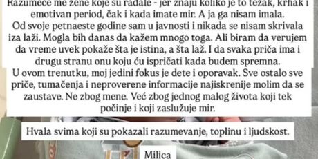 Milica Todorović na Instagramu - 1