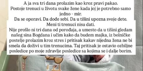 Milica Todorović na Instagramu - 2