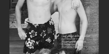 Romeo Beckham na Instagramu - 2