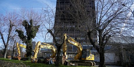 Pripreme za rušenje Vjesnika - 3