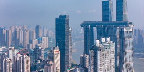 Crystal, horizontalni neboder