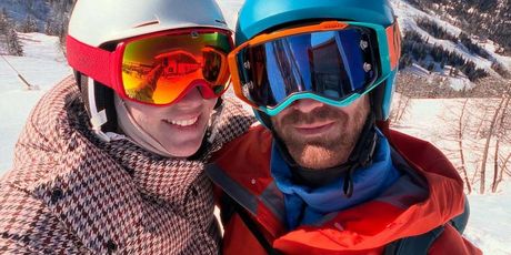 Momčilo Otašević i sestra Sanja