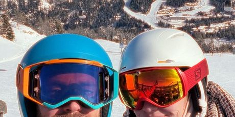 Momčilo Otašević i sestra Sanja