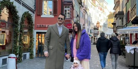 Aleksa Balašević sa suprugom