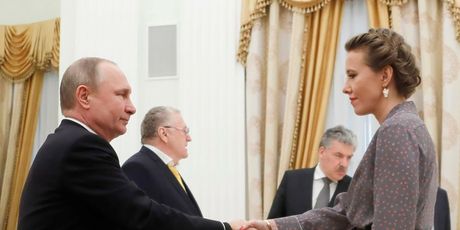 Ksenia Sobchak i Vladimir Putin