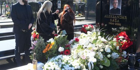 Prva godišnjica smrti Saše Popovića