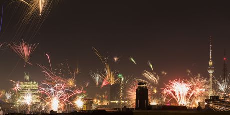 Doček Nove godine u Berlinu (Foto: AFP)
