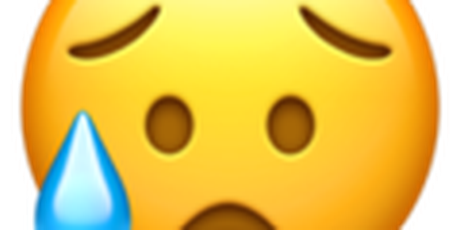 Emoji razočaranje (Foto: Emojipedia)