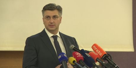 Andrej Plenković na primanju SNV-a (Foto: Dnevnik.hr)