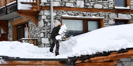 Snijeg u Alpama (Foto: AFP)