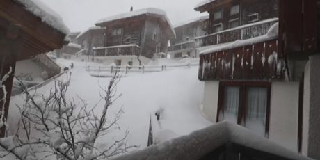 Selo Saas-Fee u kojem je smješten Marko Knežević (Foto: APTN)