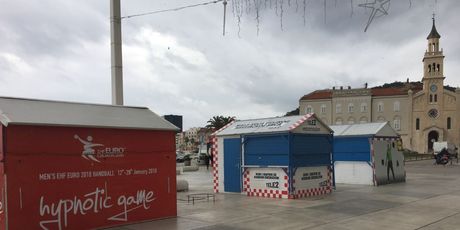 Prazna Riva u Splitu