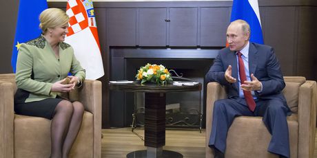 18. listopada s Putinom u Rusiji (Foto: AFP)