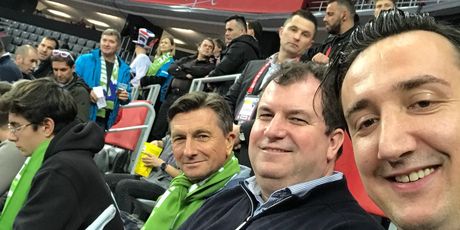 Borut Pahor, Jakov Kitarović, Tomislav Madžar (FOTO: Snimio čitatelj)