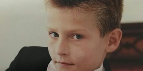 Stipe Miočić kao dječak (Obiteljski album Bojana Miočića)