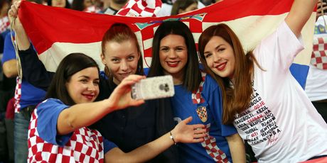 Navijači na utakmici Hrvatska - Norveška (Photo: Igor Kralj/PIXSELL)