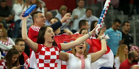 Navijači na utakmici Hrvatska - Norveška (Photo: Igor Kralj/PIXSELL)