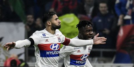 Fekir slavi pogodak (Foto: AFP)