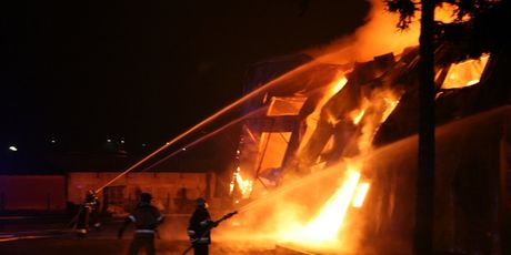 Požar u Oroslavju (Foto: Zagorje.com)