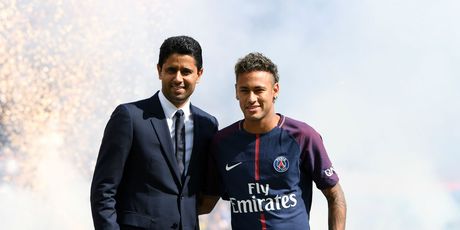 Nasser Al-Khelaifi i Neymar (Foto: AFP)